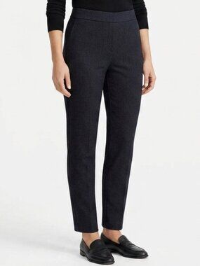 Max Studio Pull On Skinny Lightweight Woven Ponte Knit Pant- Sz. Med